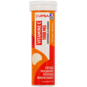 UPSA Vitamine C 1000mg comprimés à croquer