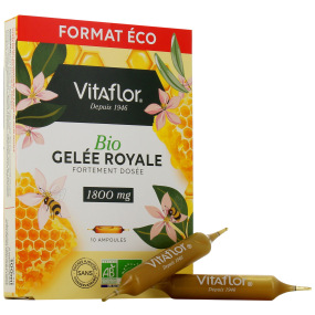 Vitaflor Bio Gelée Royale Fortement Dosée 1800 mg