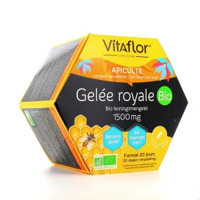 Vitaflor Gelée Royale 1500 mg Bio Ampoules