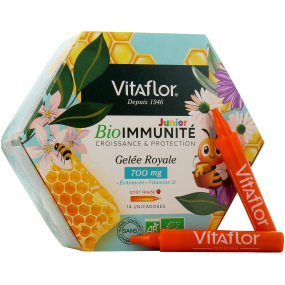 Vitaflor Gelée Royale Bio 700 mg Défense + Junior