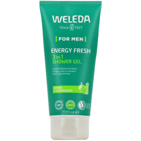 Weleda Gel Douche Homme Energy Fresh 3 en 1