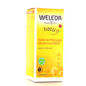 Weleda Huile de Massage Ventre de Bébé