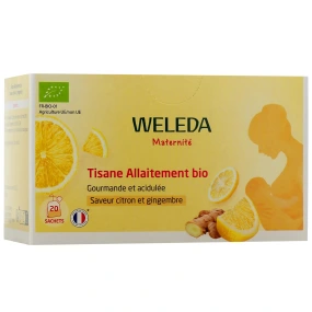 Weleda Maternité Tisane Allaitement Citron Gingembre