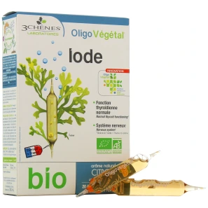 3 Chênes Oligo Végétal Iode