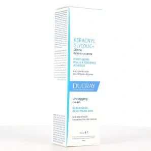 Ducray Keracnyl Glycolic+ Crème Désincrustante