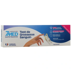 7MED Test de Grossesse Sanguin