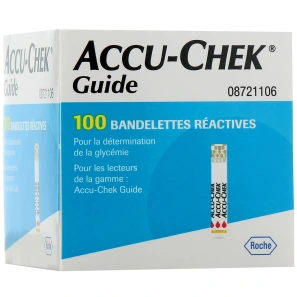 Accu-Chek Guide Bandelettes Réactives