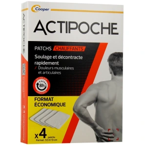Actipoche Chaud Patchs Chauffants