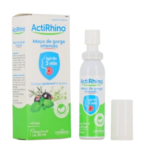 ActiRhino Maux de Gorge Intenses