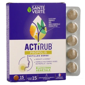 Actirub Pastilles pour la gorge