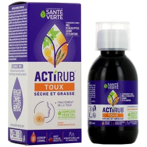 Actirub Sirop Toux Sèche et Grasse