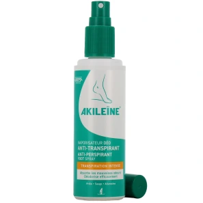 Akileïne Déodorant Actif Solution Anti-transpirante