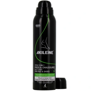 Akileïne Spray 3 en 1 Pieds et Chaussures
