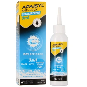 Apaisyl Anti-Poux Shampoing 3en1