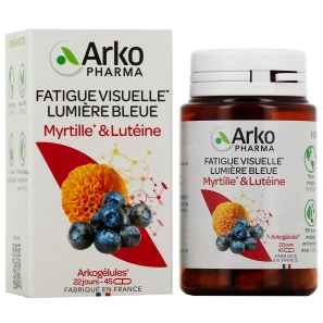 Arkogélules Myrtille & Lutéine Fatigue Visuelle