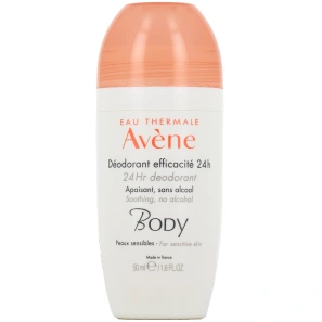 Avène Body Déodorant Roll-On 24h