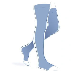 Thuasne Venoflex Elégance Bas de Contention Homme Pied Ouvert Classe 3