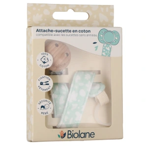 Biolane Attache-sucette en Coton