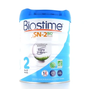 Biostime Lait en Poudre Bio 2eme âge