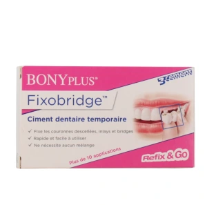 Bonyplus Fixobridge Ciment Dentaire Temporaire