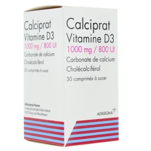Calciprat Vitamine D3 1000mg