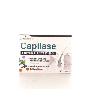 3 Chênes Capilase Cheveux Blancs et Gris