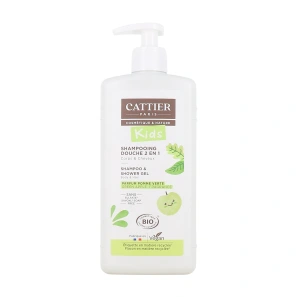 Cattier Kids Shampooing Douche 2 en 1 Bio Pomme Verte