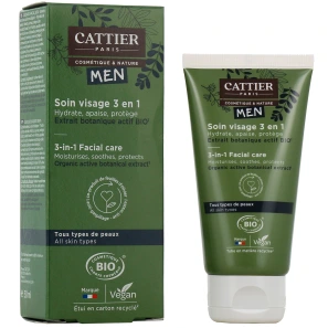 Cattier Men Soin Visage 3 en 1