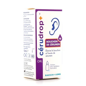 Cérudrop+ Bouchon de Cérumen