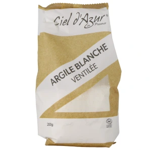 Ciel D'azur Argile Blanche Ventilée