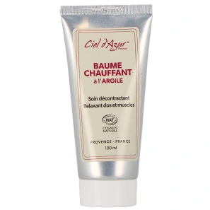 Ciel d'Azur Baume Chauffant à l'Argile