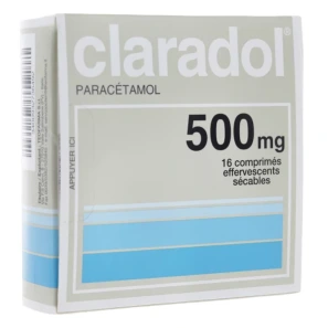 Claradol Paracétamol 500 mg Effervescent