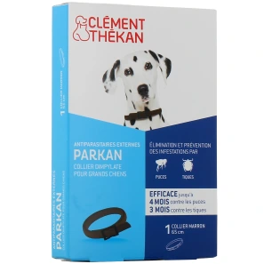 Clément Thékan Parkan Collier Antiparasitaire Chien
