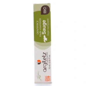 Argiletz Dentifrice Sauge Bio