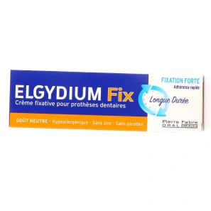Elgydium Fix Crème fixative pour prothèse dentaire