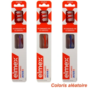 Elmex Brosse à Dents Anti-Caries InterX Souple