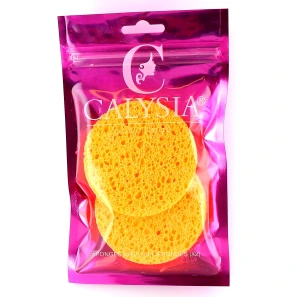 Calysia Eponge Végétale Ronde x2