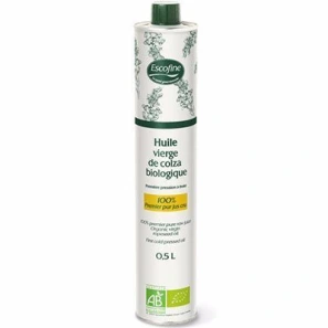 Escofine Huiles d'Olive et de Colza Biologiques