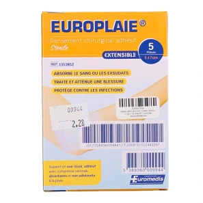 Europlaie Pansement Chirurgical Adhésif