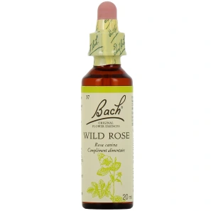 Fleurs de Bach Wild Rose n°37