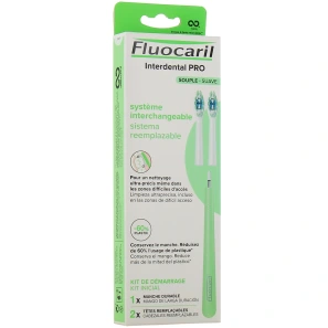 Fluocaril Interdental Pro Brosse à Dents Tête Remplaçable