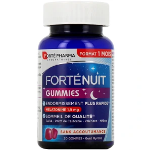 Forté Nuit Gummies Endormissement & Sommeil