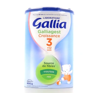 Gallia Galliagest Croissance Lait 3ème âge