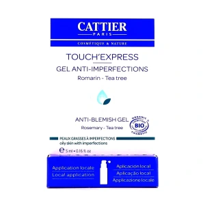 Cattier Gel Anti-Imperfections Bio Touch'Express