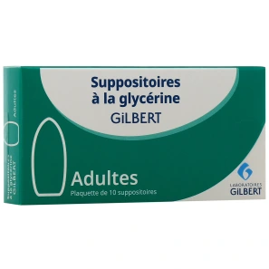 GILBERT Suppositoires à la Glycérine Adultes