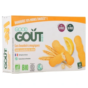 Good Goût Boudoirs à l'huile essentielle de citron