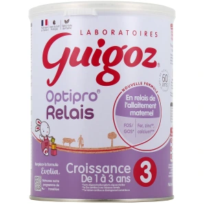 Guigoz Optipro Relais Croissance Lait 3ème âge