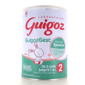 GuigozGest Lait 2eme âge Formule épaissie