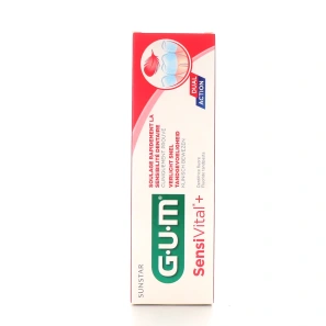 Gum Sensivital+ Dentifrice Fluoré Sensibilité Dentaire