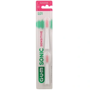 Gum Sonic Sensitive Têtes de rechange Ultra-Soft